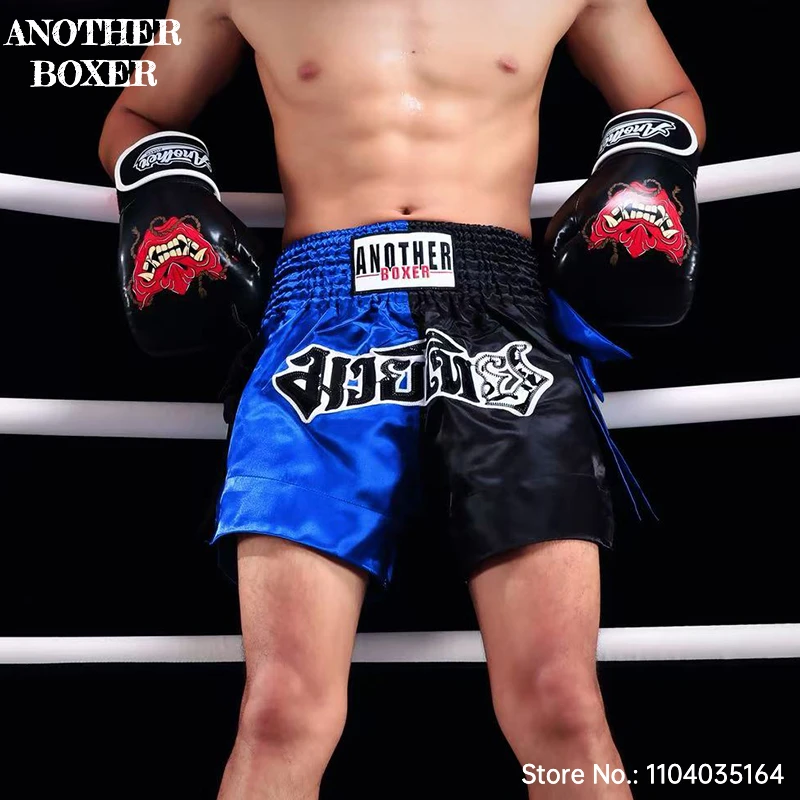 الملاكمة التايلاندية السراويل القوس الشريط قسط التايلاندية سراويل ملاكمة الرجال النساء الطفل BJJ MMA الملابس رياضة القتال Thaiboxing كيك بوكسينغ السراويل