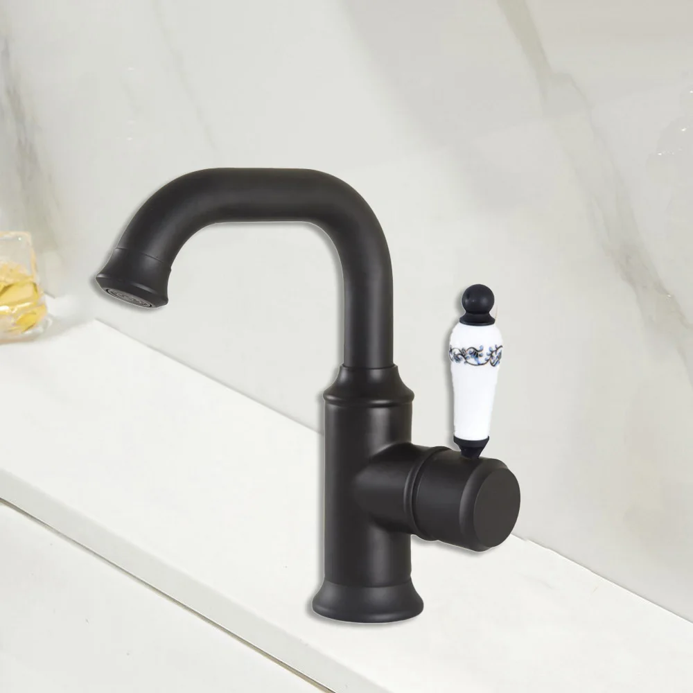 

Черный латунный смеситель для раковины, смесители с одной ручкой, вращающийся на 360° кухонный смеситель, кухонный смеситель, смесители Nsf928