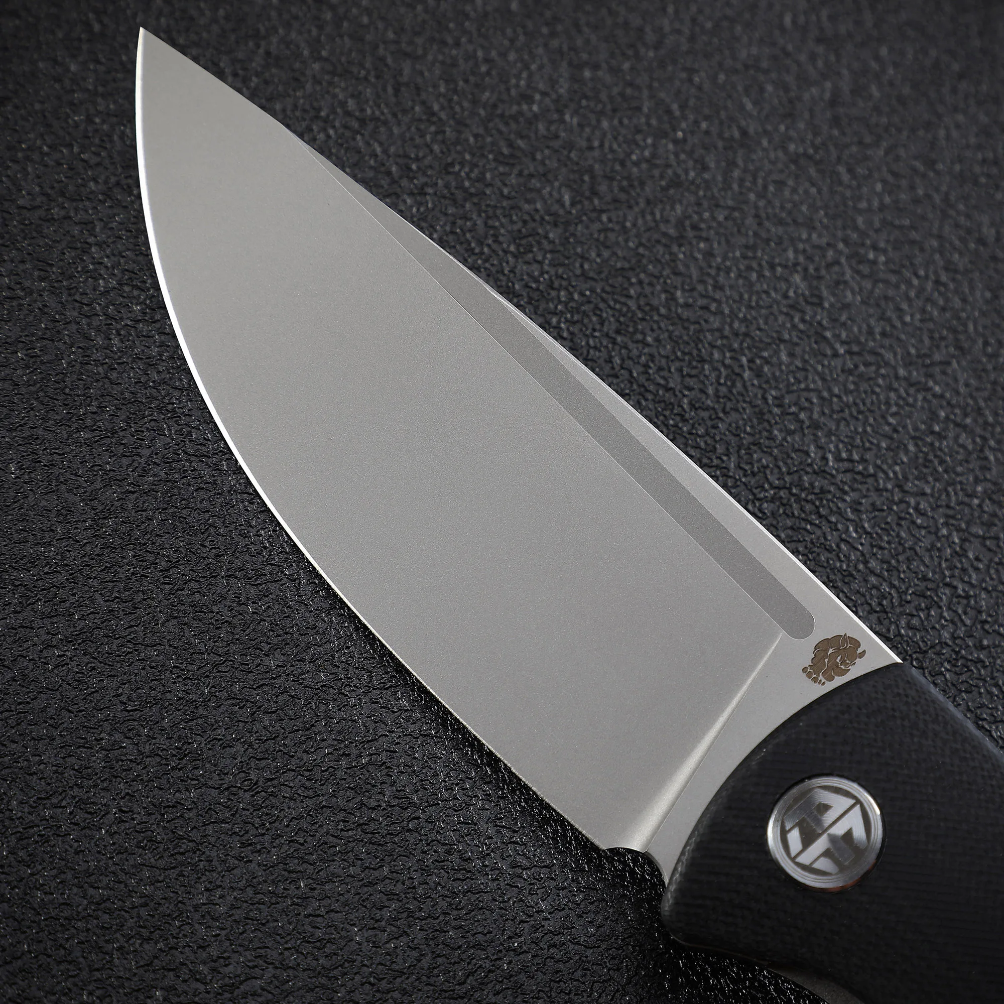 Petrified Fish Beluga PFP01 Quality Folding Knife Jackknife K110 Knife for Hunting Outdoor Camping Fish Pocketknife EDC Tool view 5