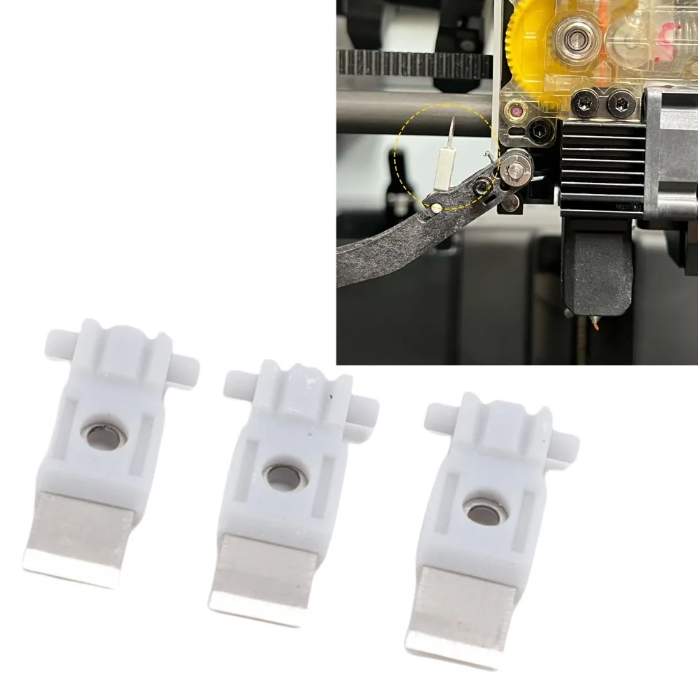 9PCS Replacement Part Filament Cutter Tool Head Scraper Design Filament Cutting Blades for Bambu Lab X1 P1S P1P A1