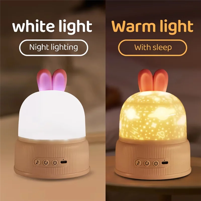 

AA01-Cute Projector Night Light For Kids Ocean Projection Sleep Lamp For Baby Valentine's Day Gifts Room Decor