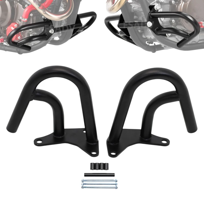 

For HONDA CRF250L CRF300L CRF 250L 300L Rally 2021-2025 2023 2024 Motorcycle Higway Engine Guard Crash Bar Bars Bumper Protector