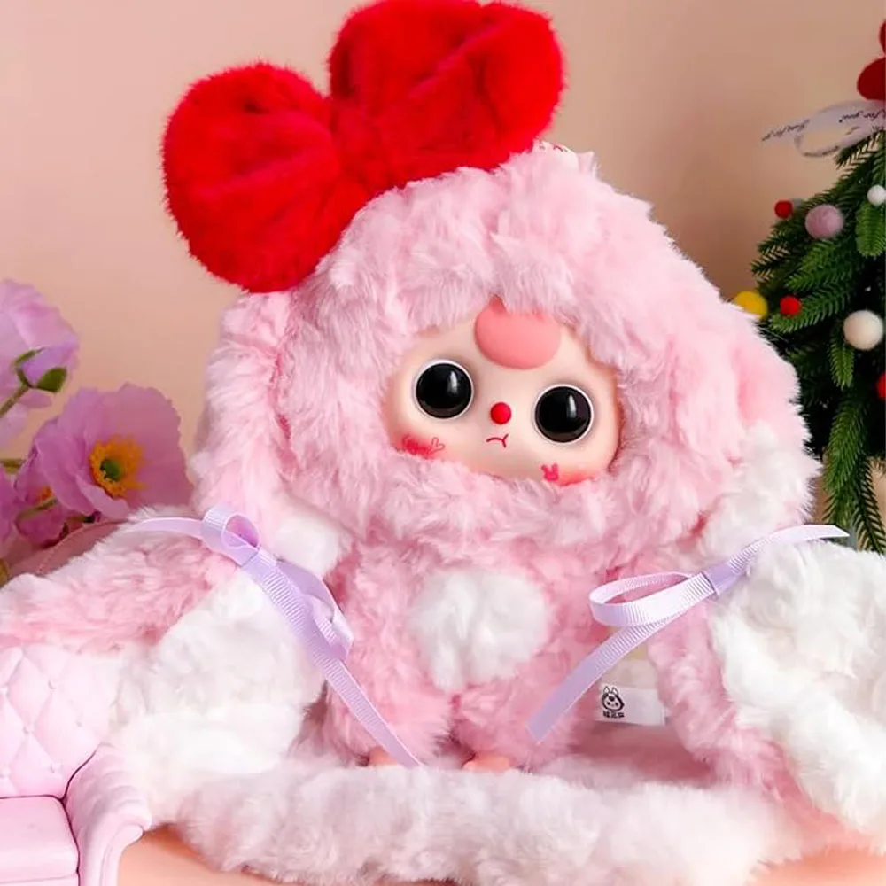 صندوق أعمى مفاجئ من سلسلة أرنب صغير من Baby Three، زخارف معلقة مريحة مصنوعة يدويًا لهدايا عيد الحب #4