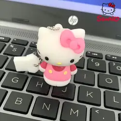 Sanrio Kuromi Flash Memory Disk Cartoon 128G Car Office Usb Cute Dual-Use Usb Flash Drive for Computer Mobile Phone Girl Gifts