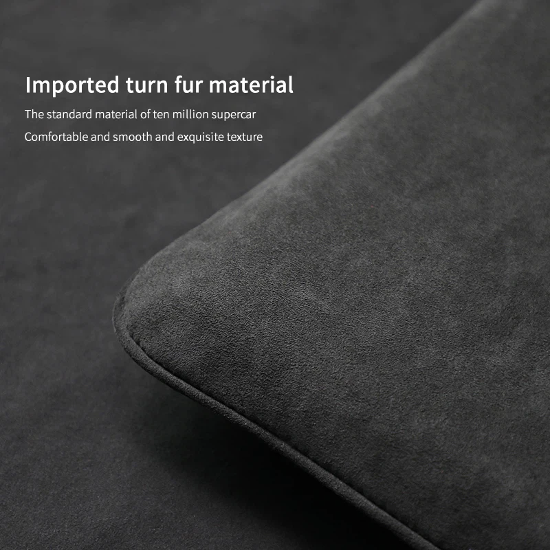 Image of Wildleder-Autositzbezug für Alle Jahreszeiten, Universell für Winter und Sommer, Plüsch-Verdickung, Monolithisches Auto-Zubehör