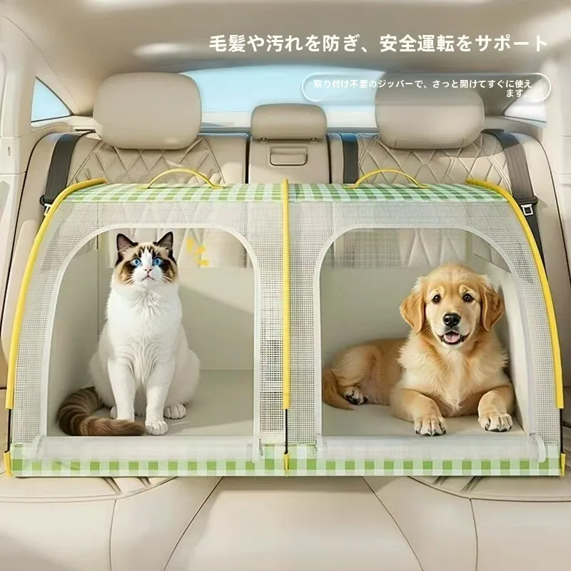 portable-stackable-dog-carriage-pet-cage-four-seasons-universal-for-dogs-and-cats-breathable-open-style-medium-dog-size