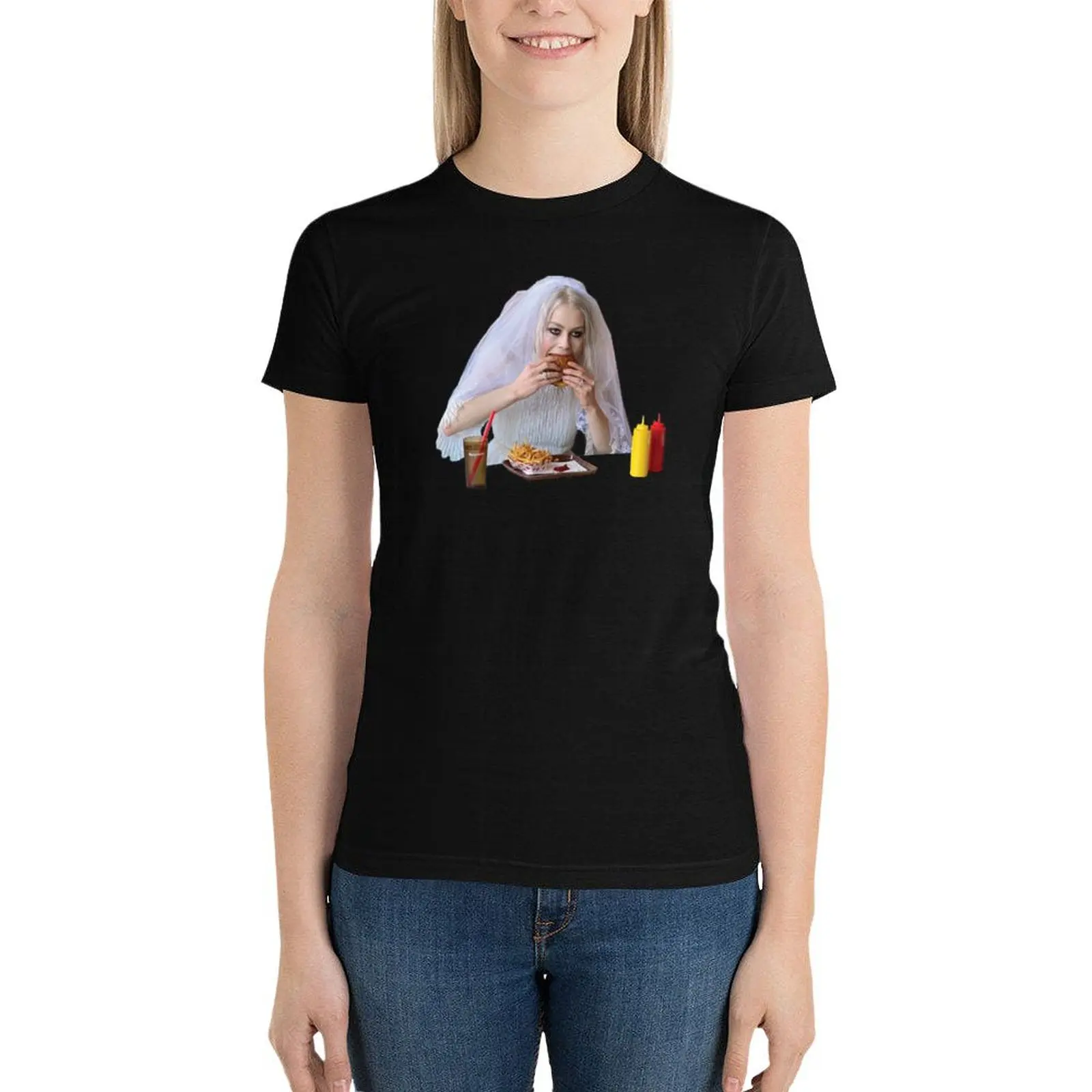 

Phoebe Bridgers Eating T-Shirt aesthetic clothes anime clothes cute clothes tshirts for Women