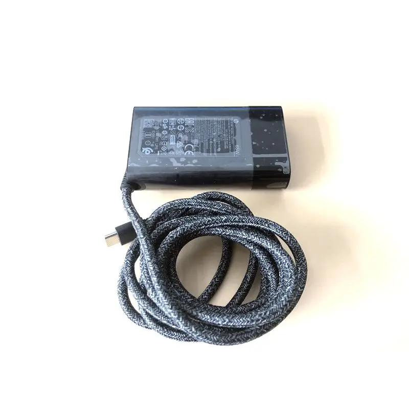 Imagem -03 - Usb c Carregador para hp Spectre 13x3602023 Folio 13-ap 13-ak0000 Elite x2 1013 g3 L04540001 L04650850 Pa165038ht Tpn-la12 65w