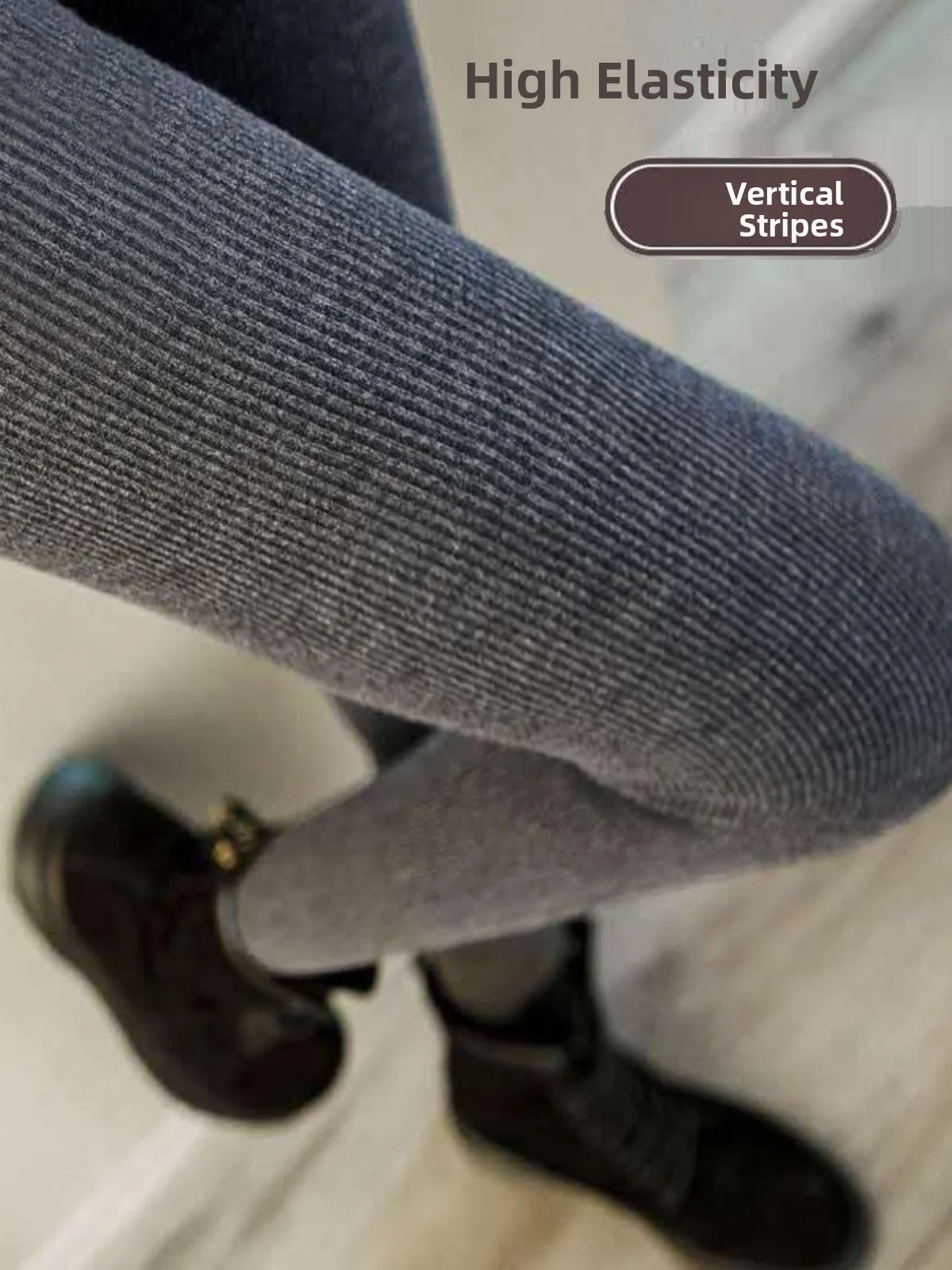 

Утепленные женские брюки на флисе для осени и зимы, теплые эластичные брюки-леггинсы со встроенной подкладкой и интегрированной обувью