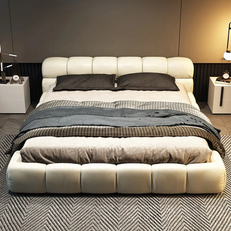 For Modern Style Bed Furniture Bedroom Fabric Upholstery Queen Bedroom Set Luxury Bedroom Set