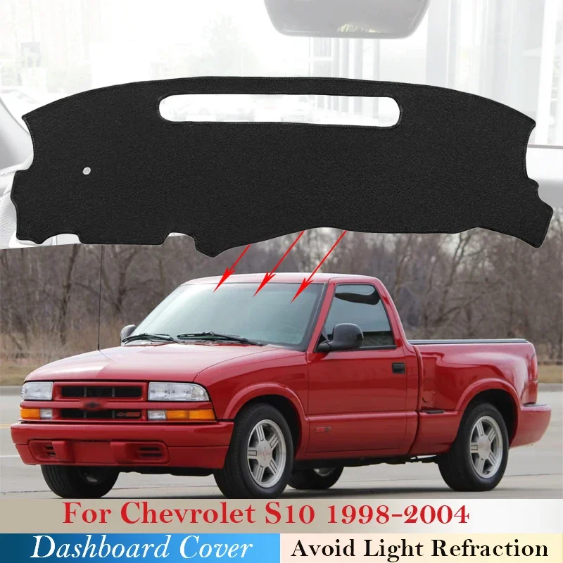 

Коврик для приборной панели Dashmat Dash Sun Shade Защитный ковер для Chevrolet S10 1998-2004 Chevy Blazer 98-05 GMC Jimmy 1998 ~ 2001