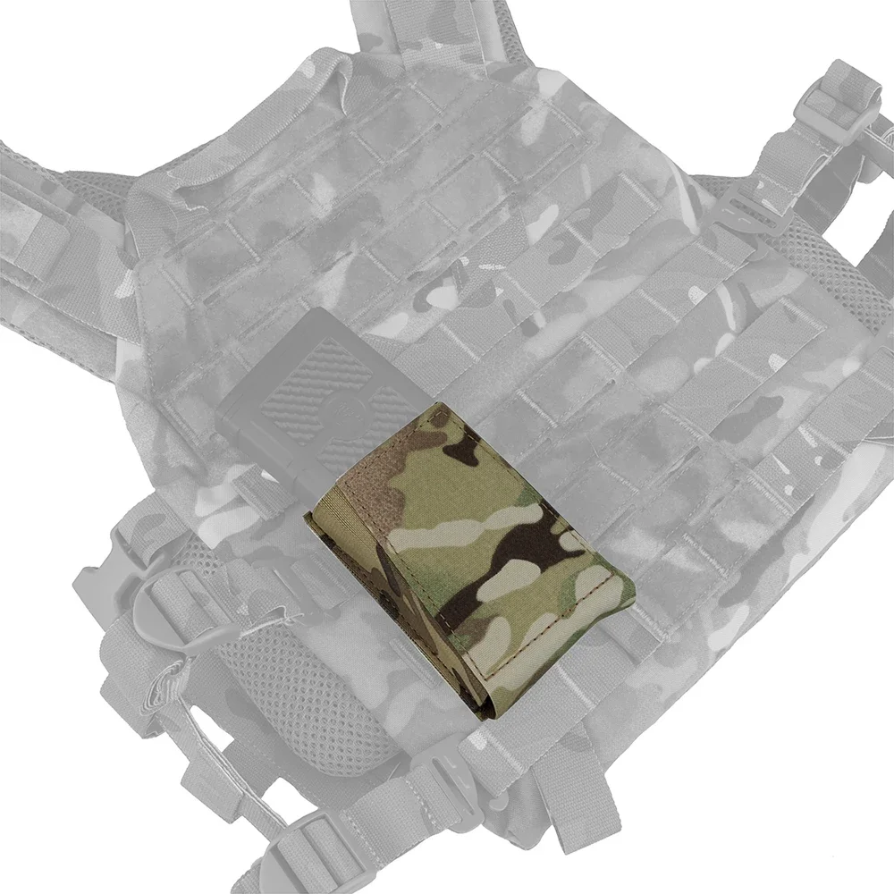 Open Type Single Rifle Mag Pouch AR 5.56.223 Tijdschrift Holster AK.762 Cartridge carrier voor Apparatuur Molle Riem Vest