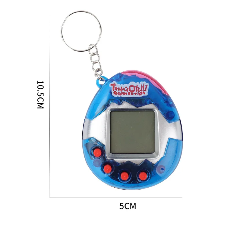 Tamagotchi Animali Domestici Elettronici Regalo Portachiavi Animali Giocattoli Regalo di Natale Educational Divertente 90S Nostalgico Virtuale Cyber Giocattolo Dell'animale Domestico Con La Scatola