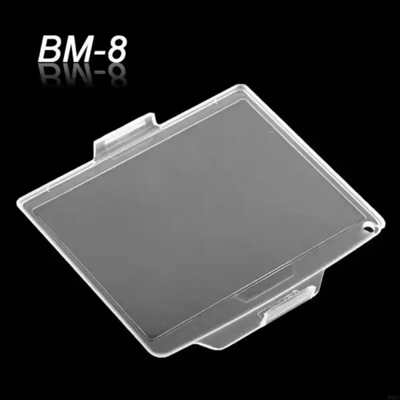 P9FF LCD Screen Protective Cover For D300 D300S Clear ABS Screen Protections Protector