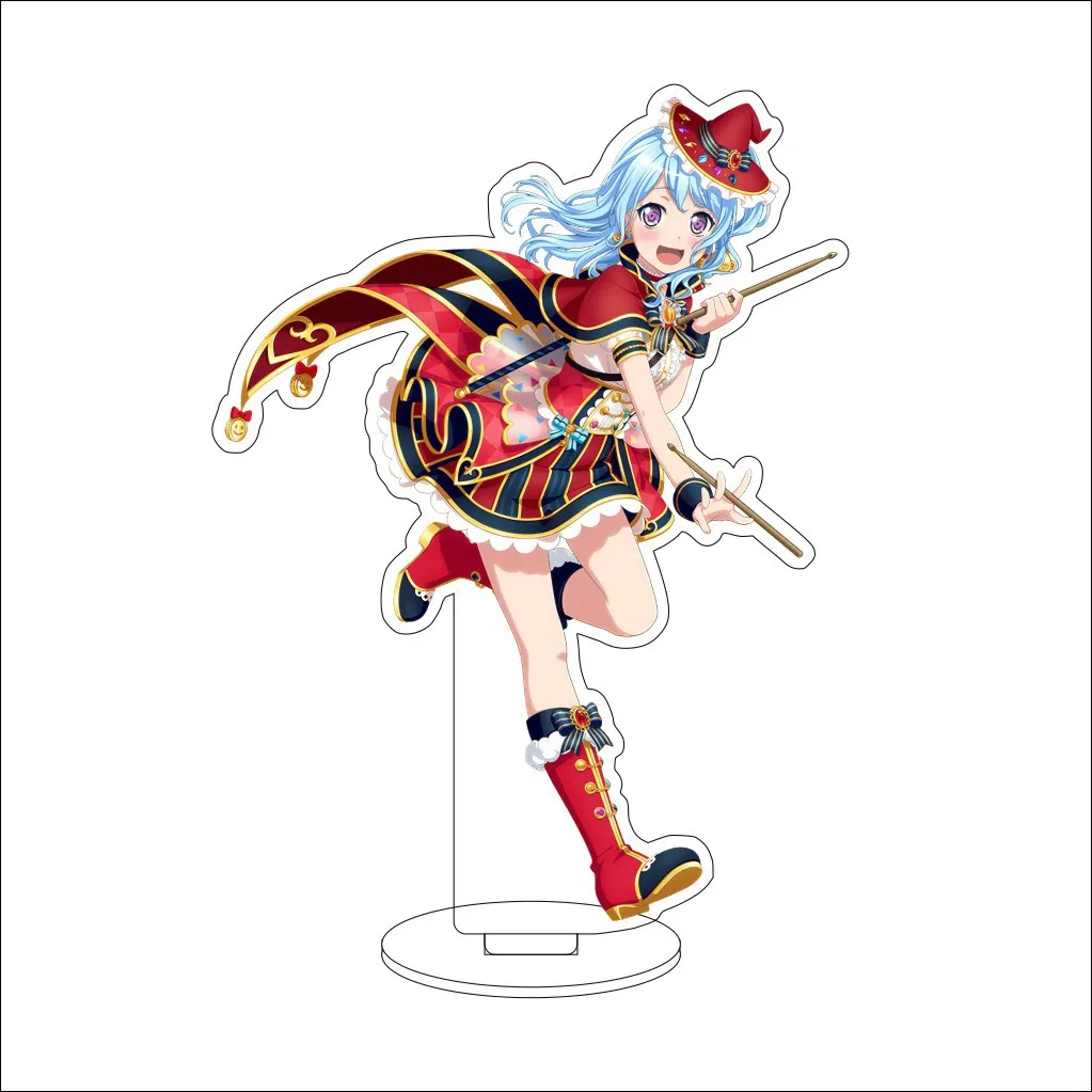 16CM Anime ‌BanG Dream ‌Udagawa Tomoe Uehara Himari  Aoba Moka Mitake Ran Cos Acrylic Figure Stand Ornaments Chirstmas Gifts view 3
