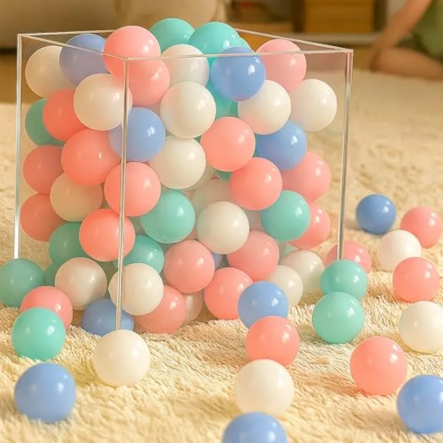 Bola pit bolas 100 macaron cor bolas 5.5cm bolas de plástico macias bpafree para bebê bola pit cercadinho e bounce house crushproof a