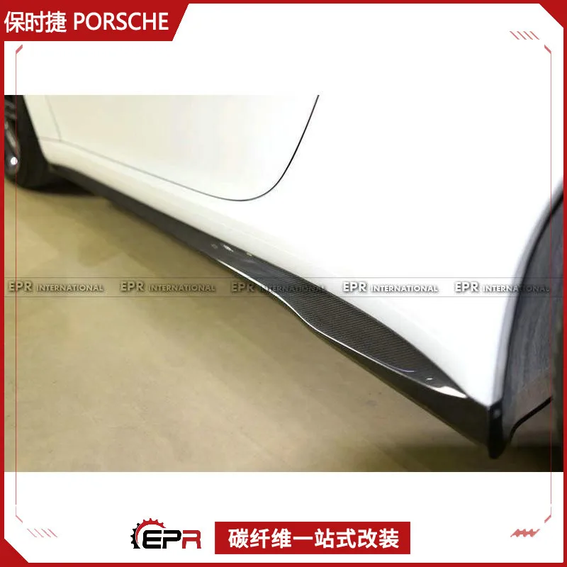 

Подходит для Porsche Porsche 911 991, модификация из углеродного волокна SP, боковая лопата, базовая пластина с 4S