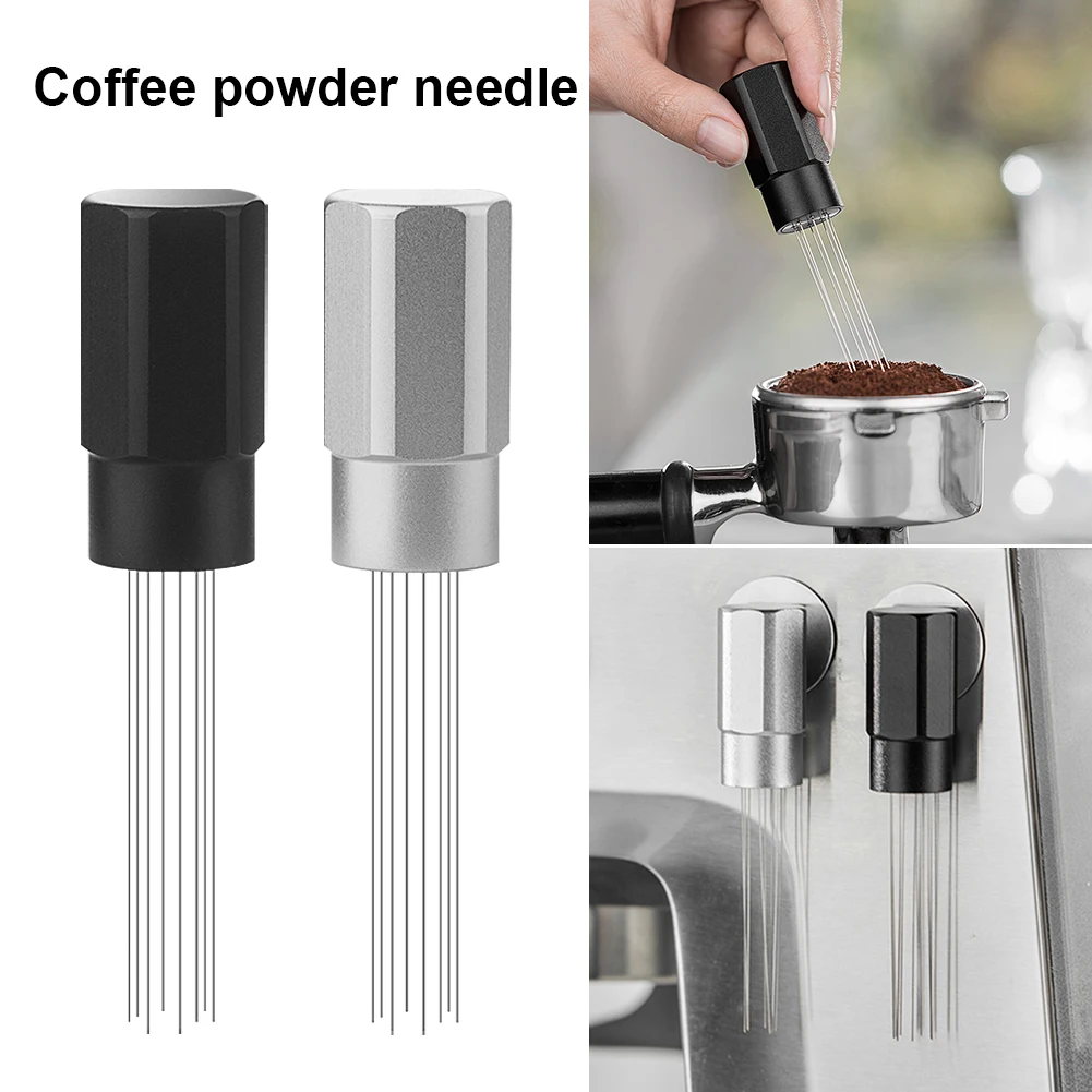 

Magnetic Coffee Powder Stirring NeedleEspresso Powder StirrerBreaks up clumpsEven Powder StirringWith Magnetic Pieces