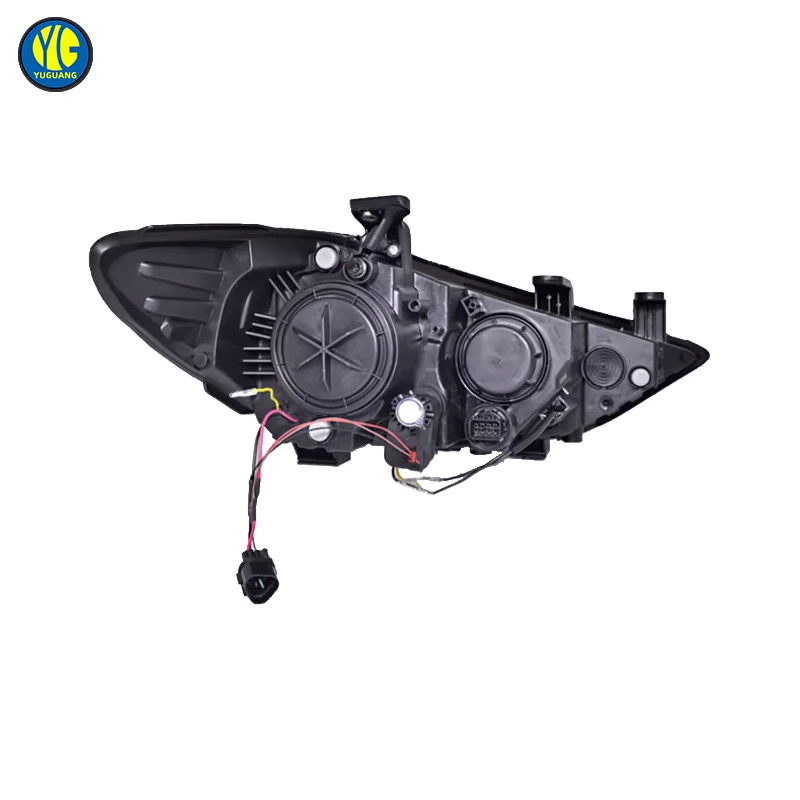 ل Hyun dai Elantra AD CN7 2016 2017 2021 اكسسوارات السيارات LED رئيس ضوء المصابيح الأمامية ترقية شيطان عيون كشافات DRL