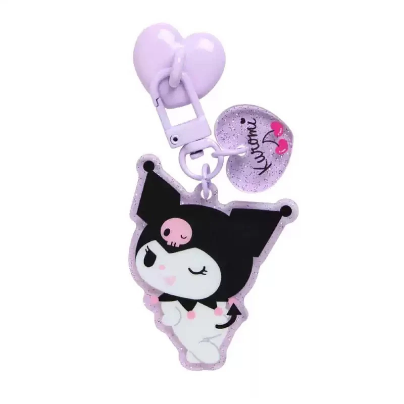 سانريو مرحبا كيتي المفاتيح كورومي ميلودي سينامورول حقيبة قلادة كيرينغ موضة بسيطة كل مطابقة حقيبة ملحقات للتزيين