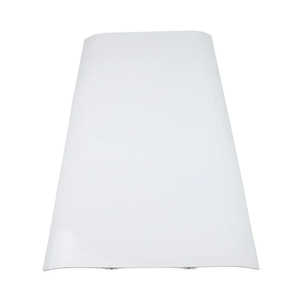 White Floor Standing AC Deflector for Cabinet Air Conditioners 30cm 55cm ABS Construction Adjustable Airflow Direction