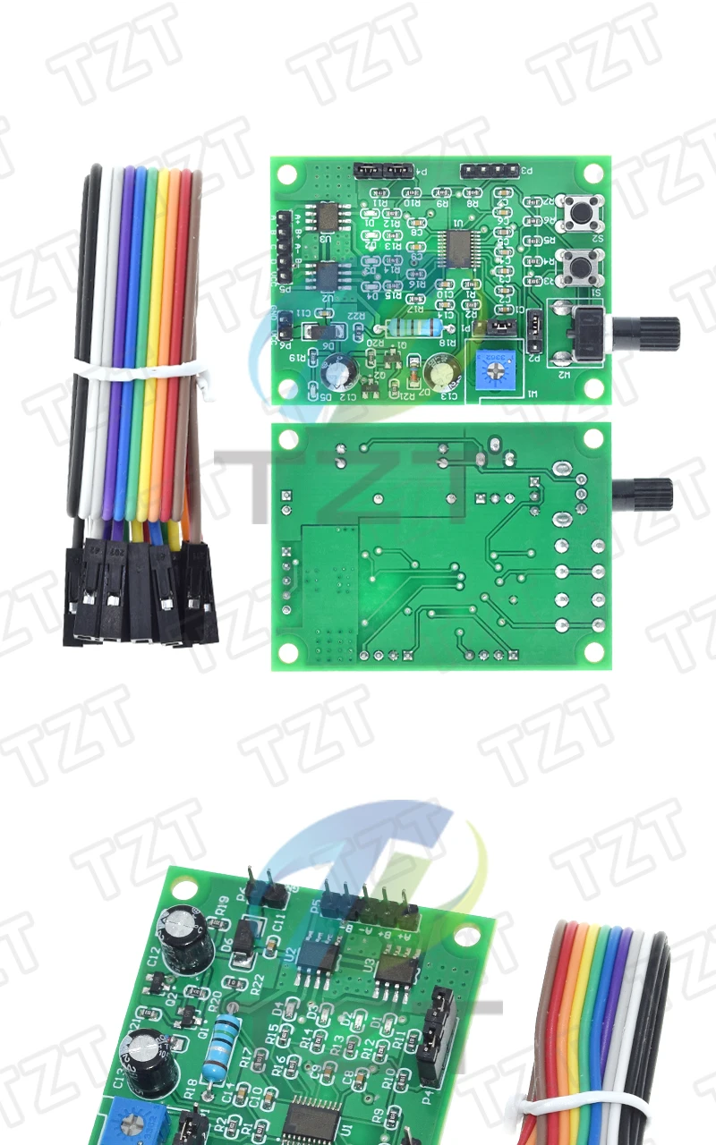 DC 5V-12V 6V Schrittmotor-Antriebsmodul Mini 2-Phasen 4-Draht 4-Phasen 5-Draht Multifunktions-Schrittmotor-Geschwindigkeitssteuerplatine – Detail 5