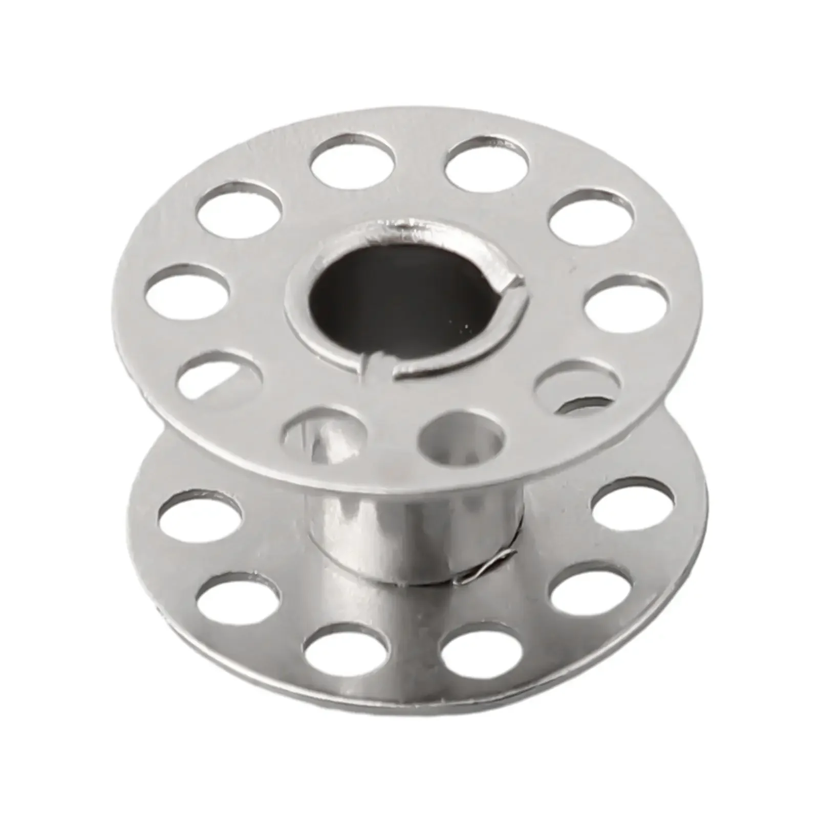For Sewing For Embroidery Metal Bobbin 0.8 Inch In Diameter Scratch-free Performance Handmade Work Long-lasting