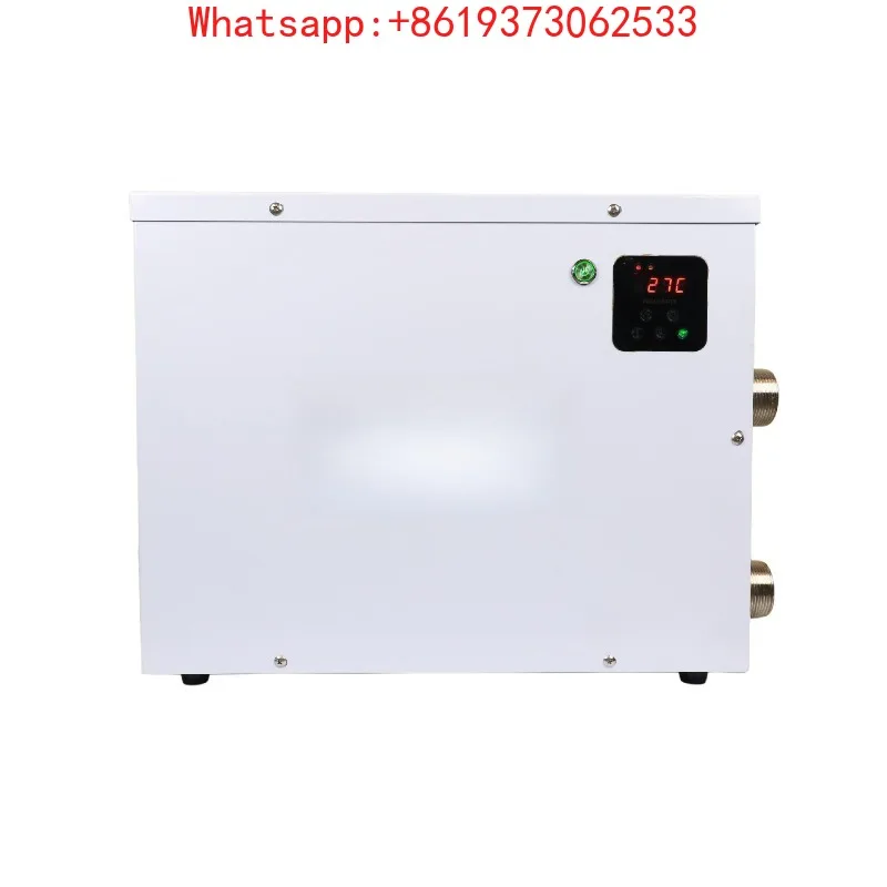 

Swimming Pool Pool Heater Outdoor Tub Heater, Bath Thermostat, Stainless Steel Heating Tube, Touch Controller