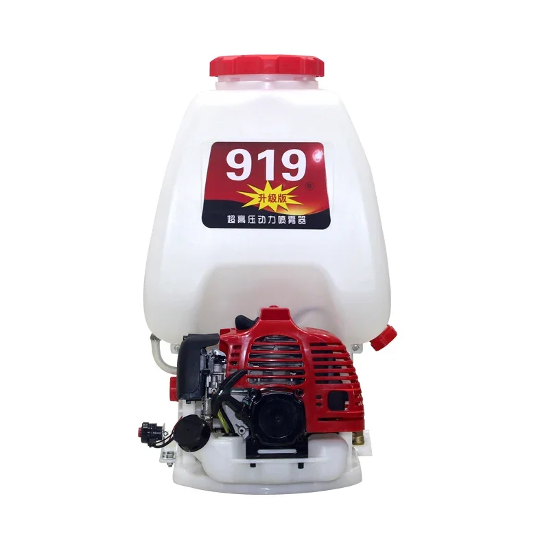 919 DUSTER & SPRAYER BACKPACK MISTER 52CC 2 STROKE AGRICULTURAL PESTICIDES FERTILIZER GASOLINE ENGINE 25L