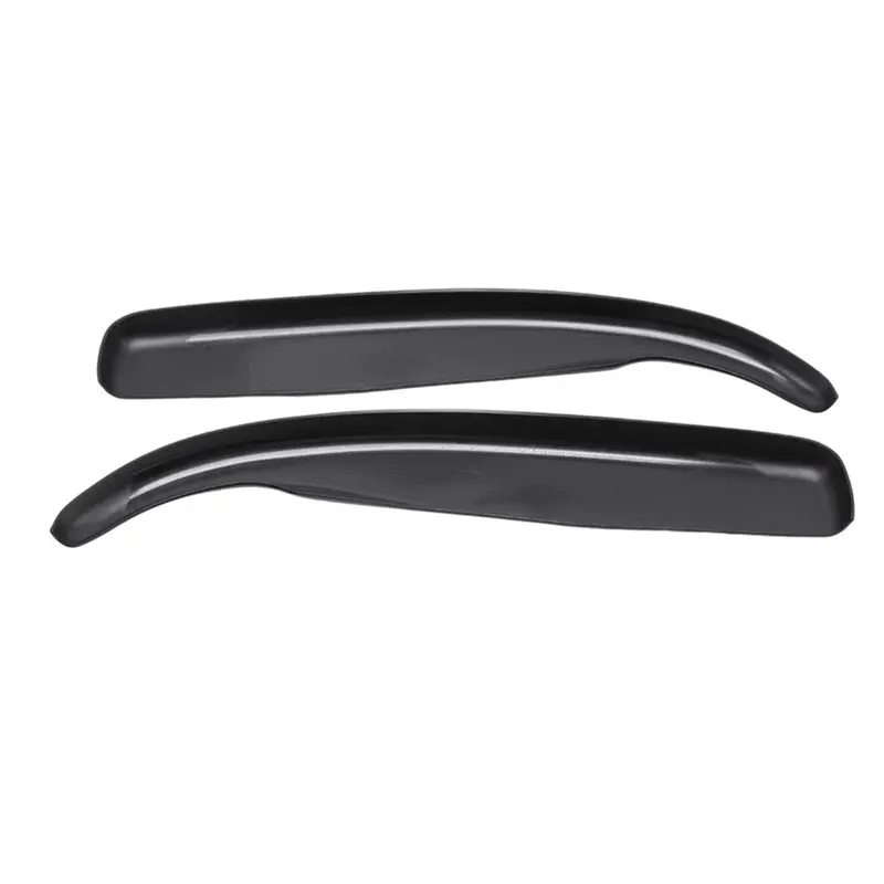 ABQB-Front Headlight Spoiler Trim Strips Eyebrow Cover 1 Pair For VW Transporter T4 Headlamp ABS Gloss Black