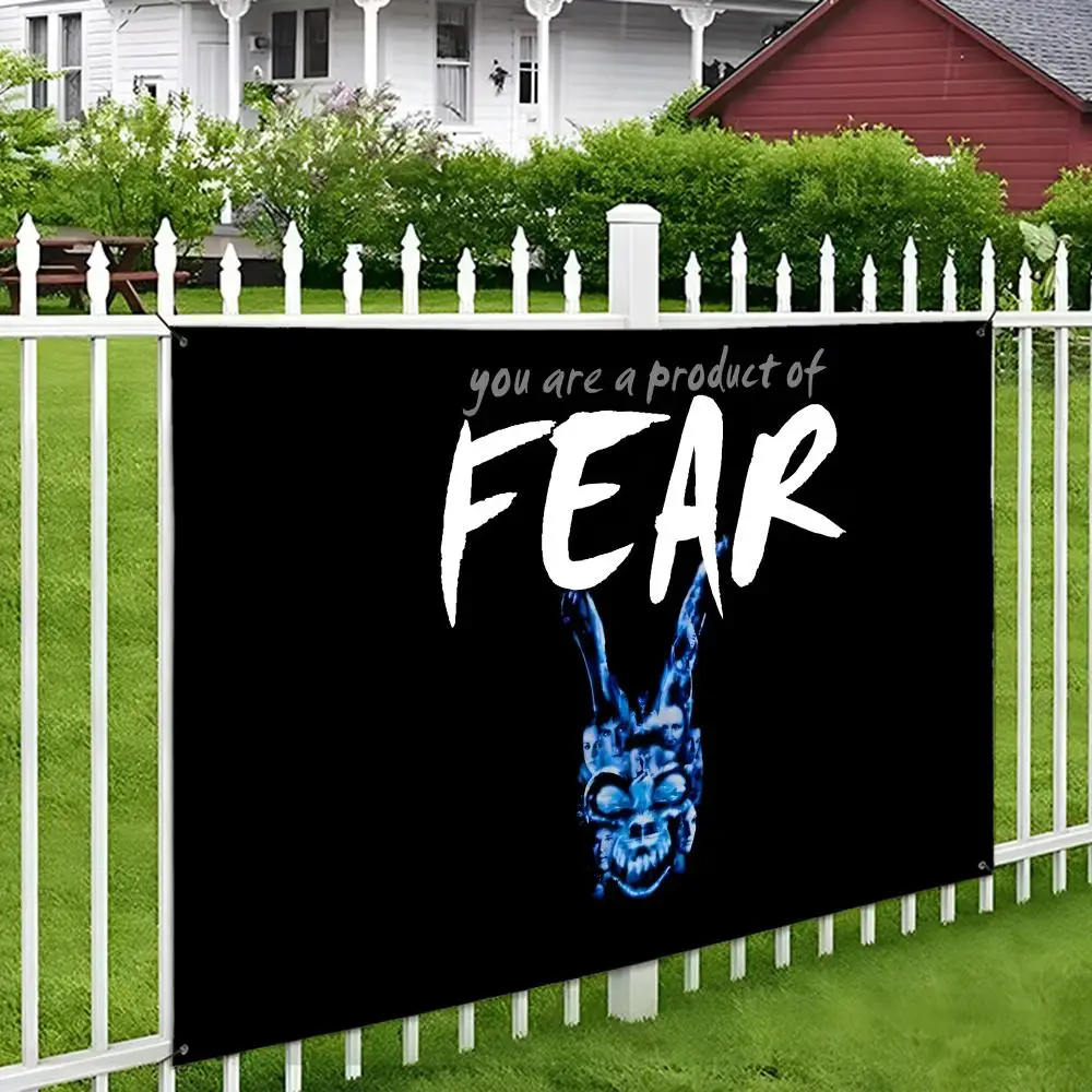 Classic Horror Film Donnie Darko Flags Wall Hanging Tapestry Outdoor Decorative flag Background Blanket