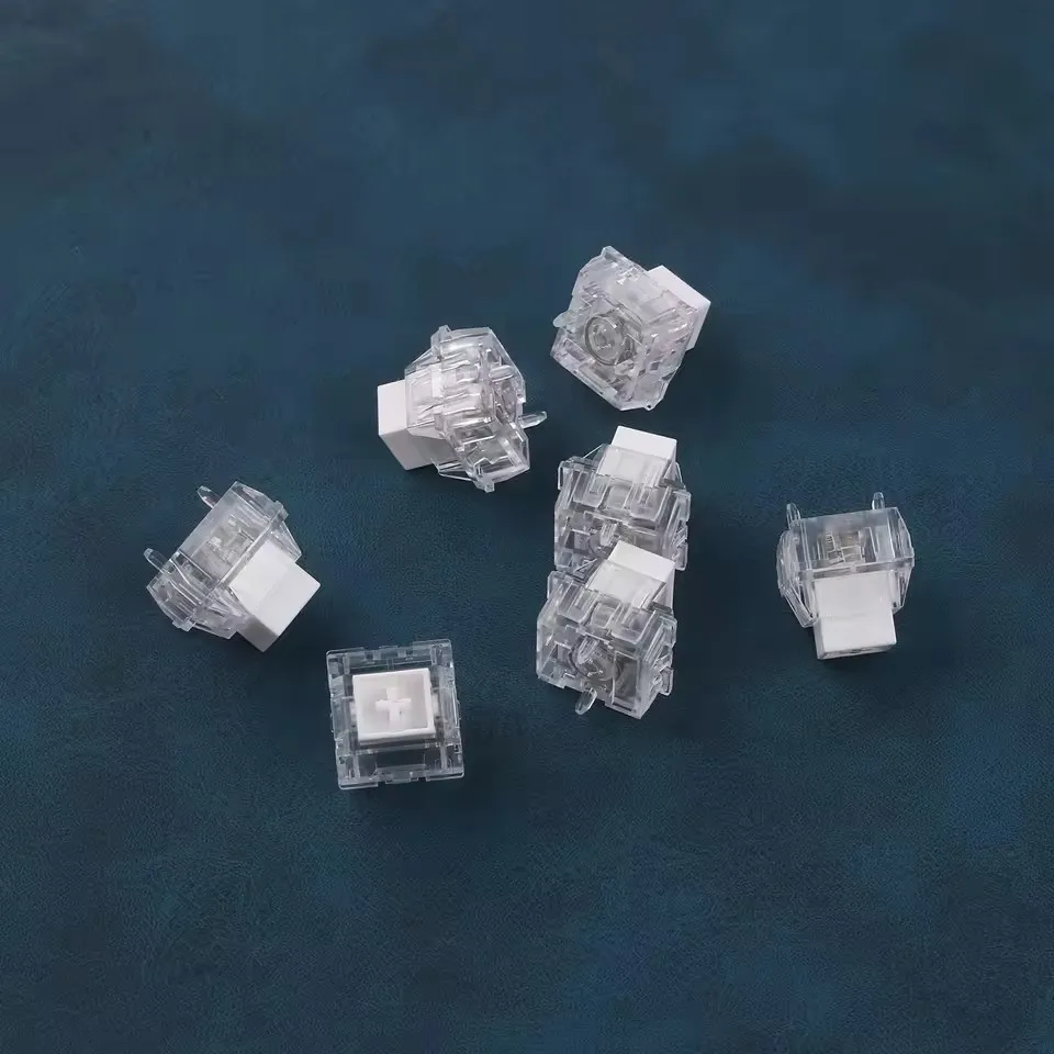 Everglide Jiangwan Wukong Magnetic Switch 0.005mm RT Precision Sealed Base RGB Translucent Switches For Keyboards