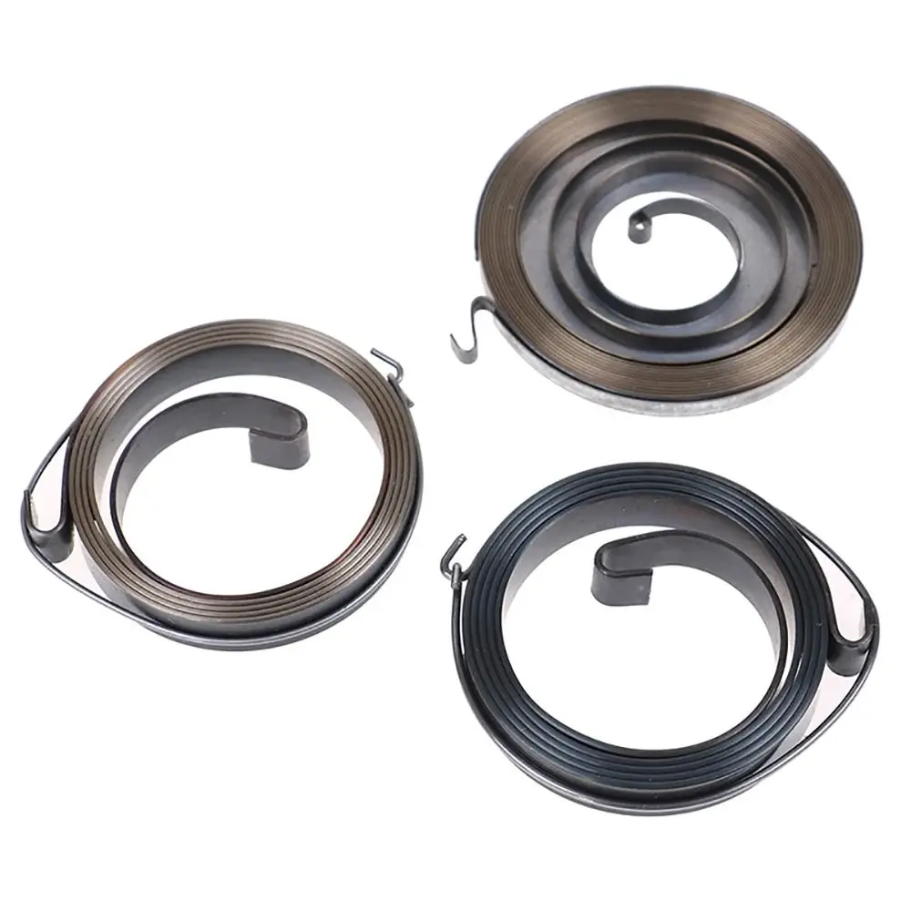 1Pcs Durable Starter Spring Chain Chain Saw Spring Starter Pulling Plate Spring Easy To Rise Iron Disc Parts 5200/5800