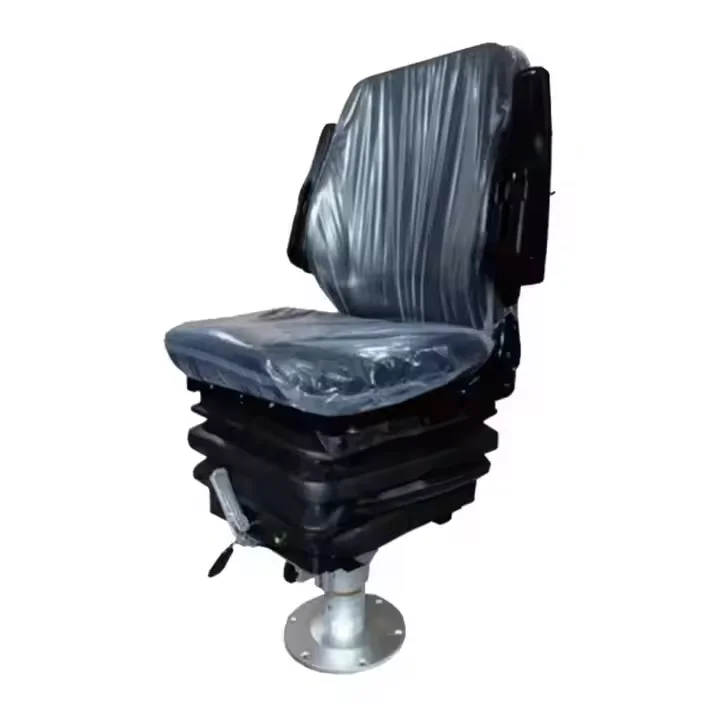 

Marine Boat Driver Seat With Aluminum Adjustable Seat Pedestal 360 Rotation and Adjustable Height