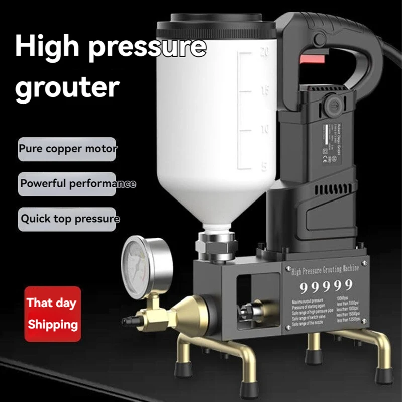 High Pressing Waterproof Grouting Machine Grouting Plugging High Pressure Grouting Machine Construction Equipment