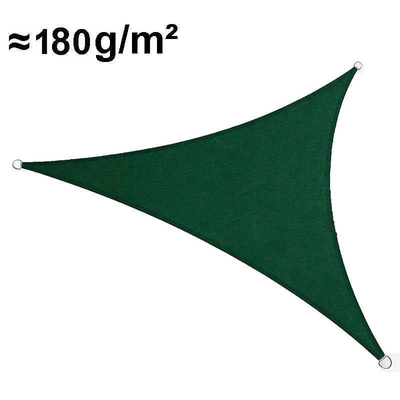 Large Sun Shelter Thicken Quadrilateral Sunshade Sail 4x4 6x6m Outdoor Yard Garden Balcony Camping Canopy Green Sun Shade Sail
