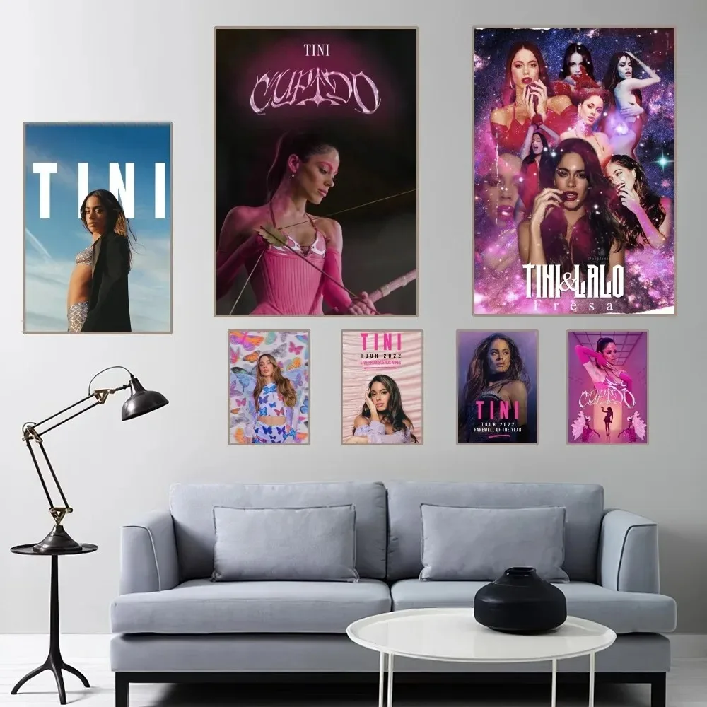 Martina Stoessel TINI Poster Home Room Decor Aesthetic Art Wall Painting Stickers Canvas Painting