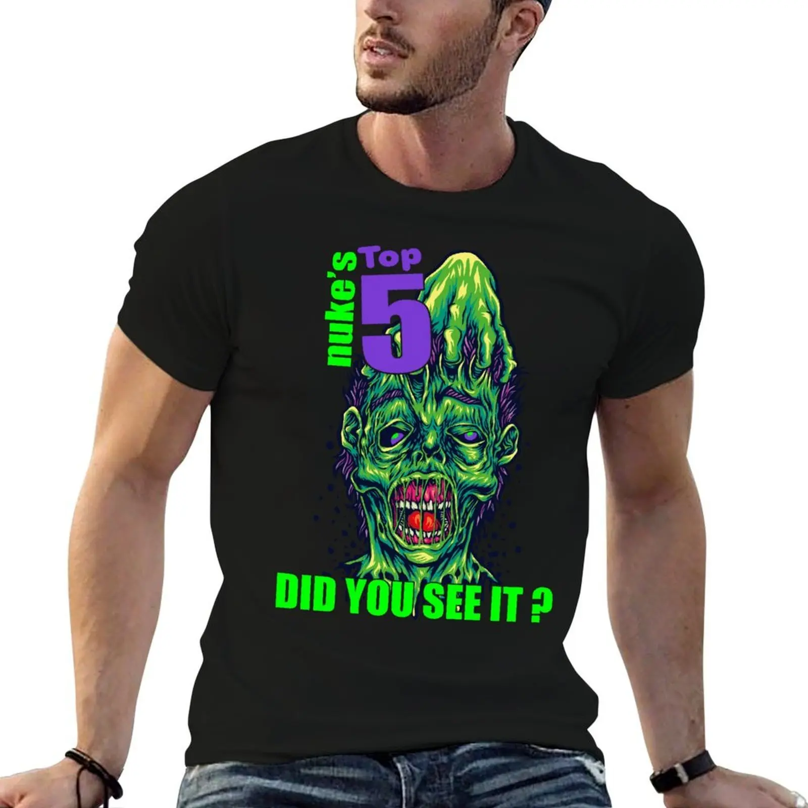 

Nukestop5 Merch Nukes top 5 Did You See It T-Shirt man t shirts high quality luxury brand t shirt man designer T-Shirt