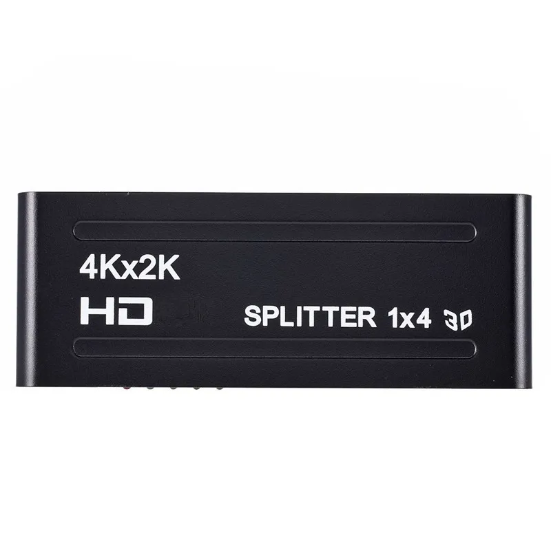 1 In 4 Out HDMI-compatible Splitter Converter 1 x 4 HD 1.4 Splitter Amplifier HDCP 1080P Multi-monitor for HDTV DVD PS3 Xbox