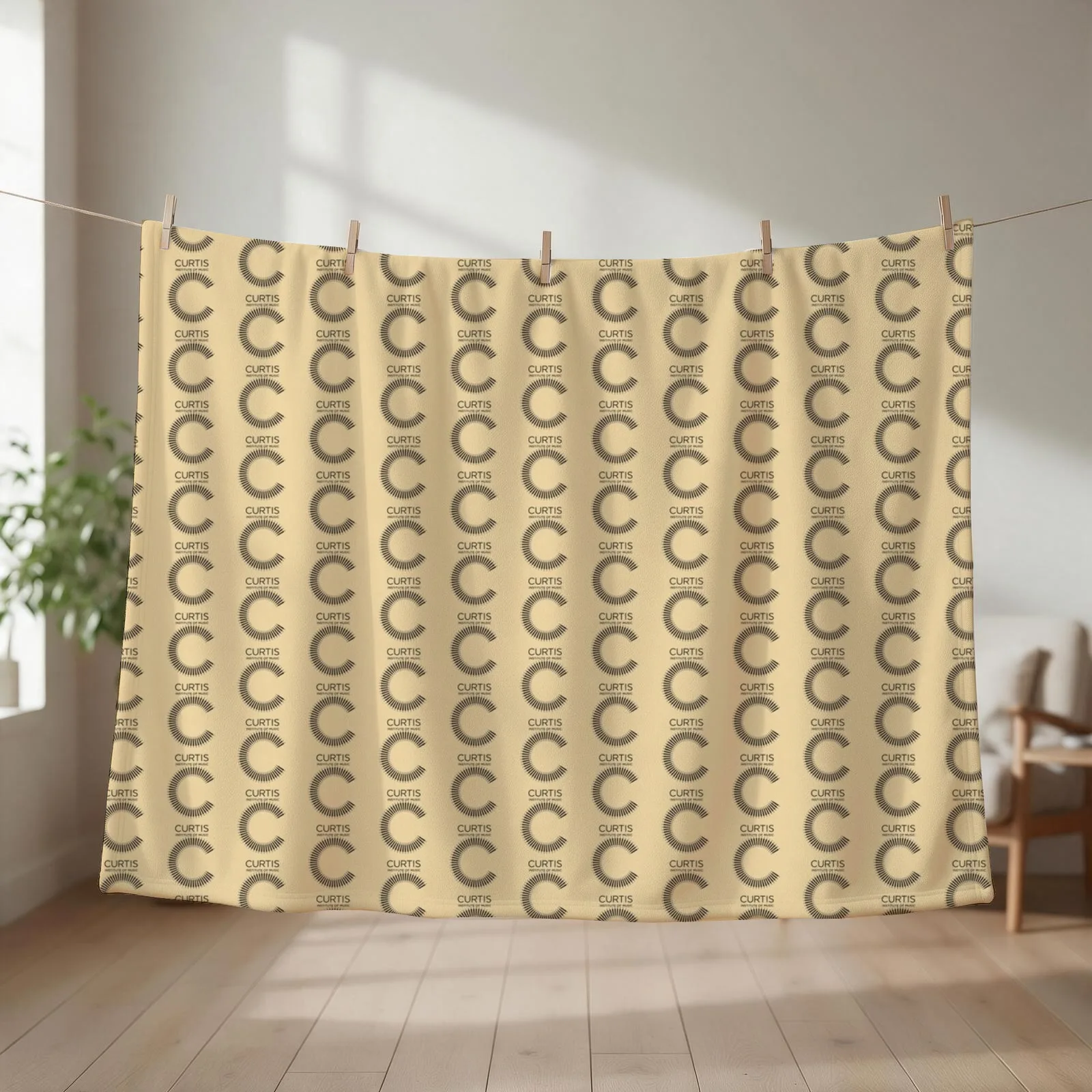 Curtis Institute of Music Throw Blanket decorative Soft Plush Plaid Luxury St Blankets Sofas Of Decoration Blankets