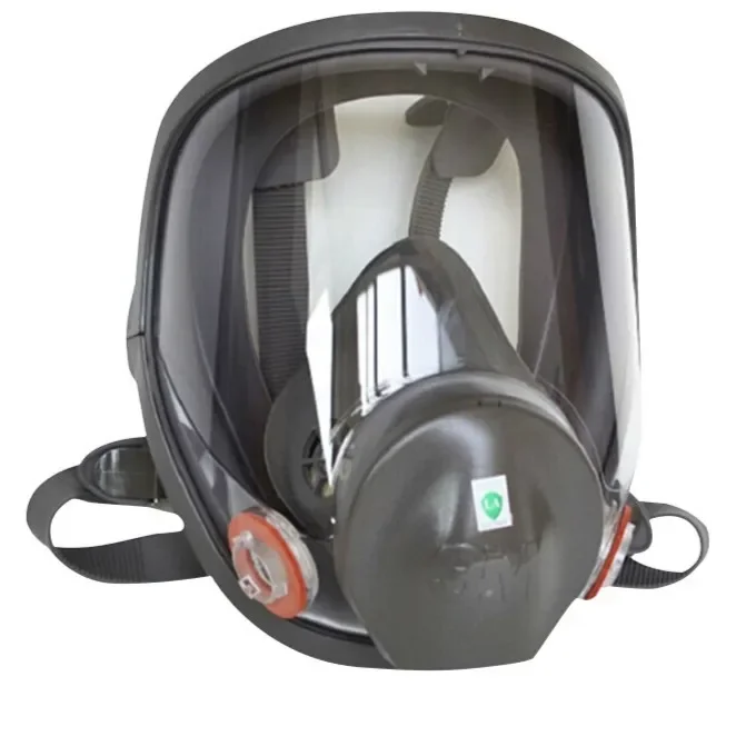 Full Face Gas Mask Respirators Cartridge Double Filter Industrial Protective Chemical Gas Mask