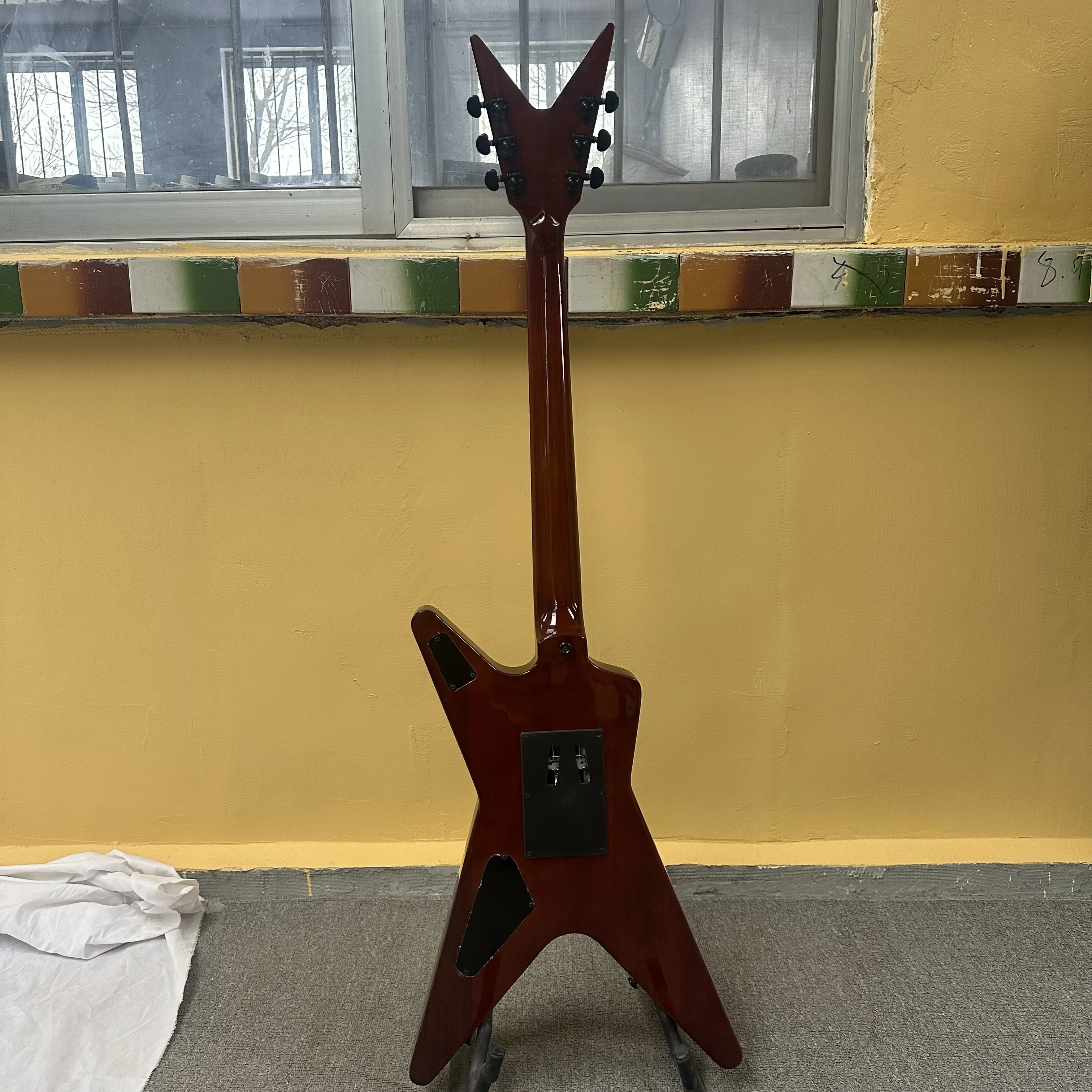 In stock High Quality Dime Bag Electric Guitar A Flame Maple Top Black Hardware Glossy Finish Free Delivery guitars guitarra