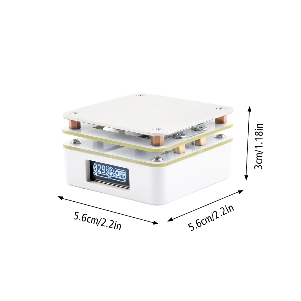 PD 65W Mini Hot Plate Adjustable Constant Temperature Preheater Rework Station Heating Plate Preheating Platform Repair Tools