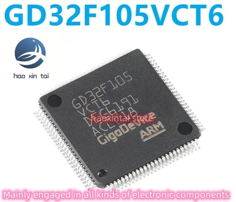 

10 шт. оригинальный GD32F105VCT6 LQFP-100 ARM Cortex-M3 32-битный микроконтроллер-чип MCU