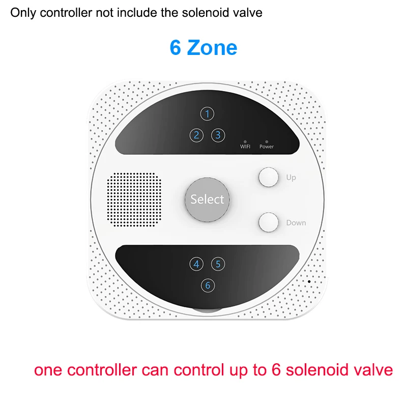 TINO WiFi Smart Sprinkler Controller 4/6/8-Zone Garden Watering System Programmer Drip Home Irrigation Timer Tuya Smart Life