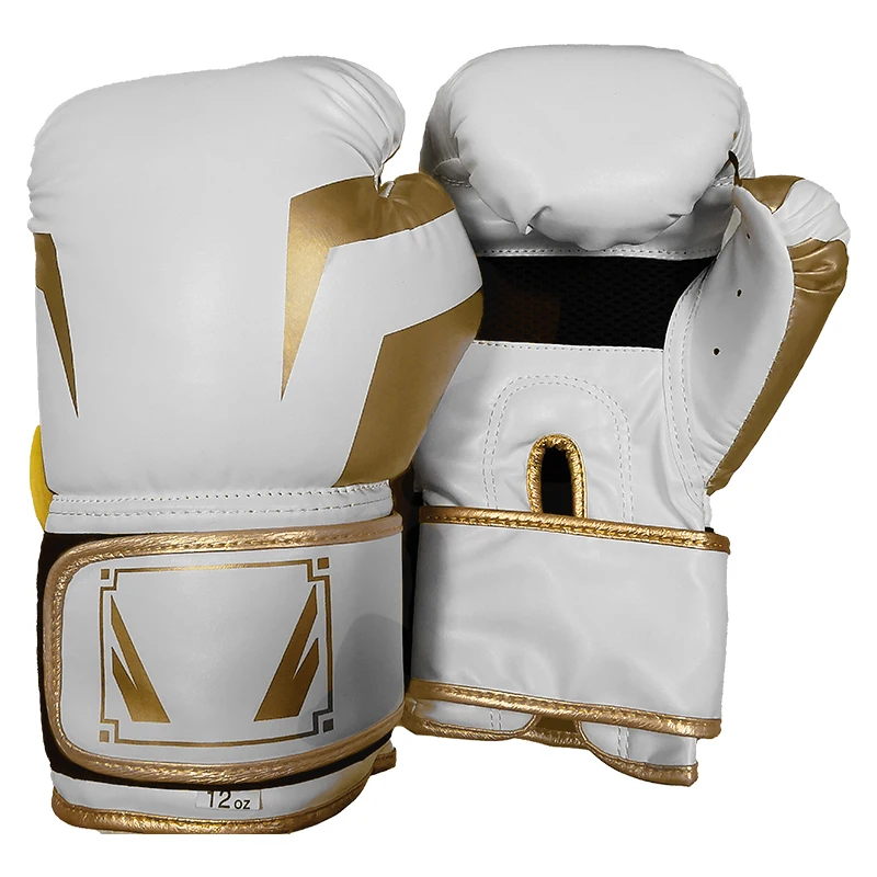 6oz, 8oz, 10oz, 12oz, 14oz, 16oz Boxhandschuhe, PU-Leder Atmungsaktive Professionelle Boxhandschuhe Taekwondo, Muay Thai