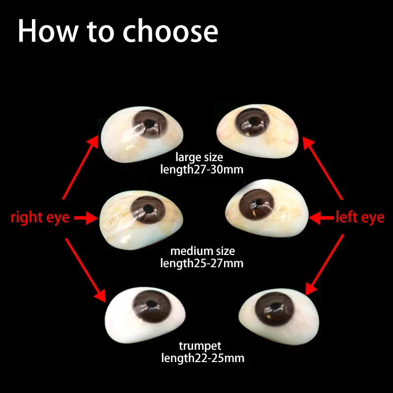 Polymer artificial eye and artificial eye for eye disability displayed in wax images of super artificial eyes after atrophy