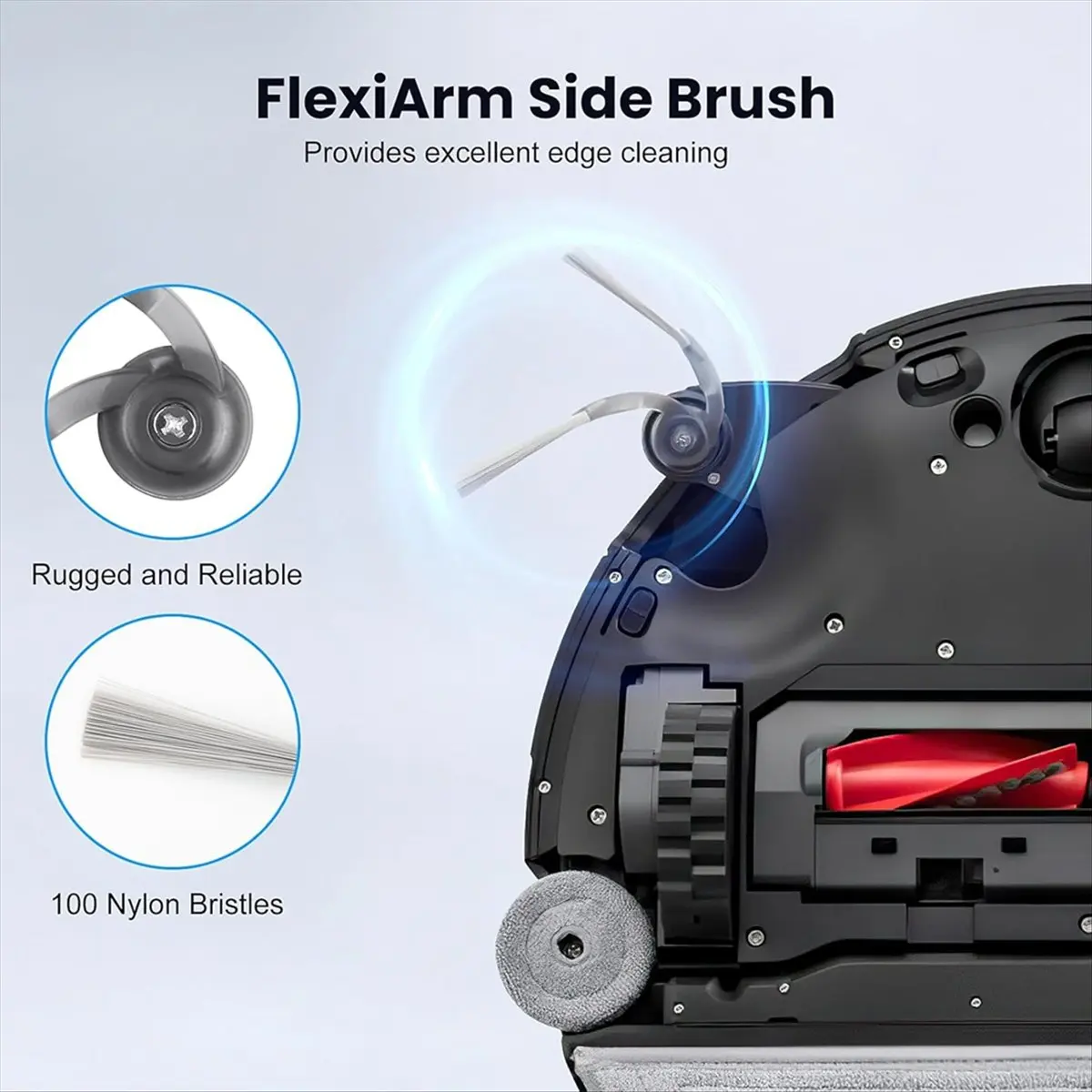 29 Pack Accessories Kit for Saros 10 Robot Vacuum,These Replacement Parts are Compatible-TCES