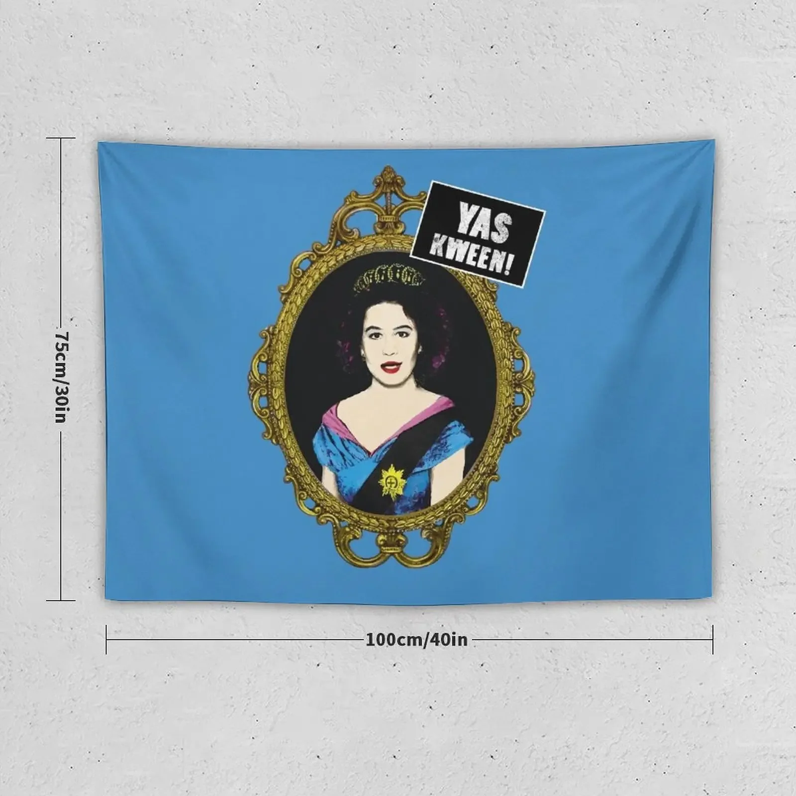 yas kween - broad city meets queen elisabeth 2 Tapestry Home Decoration Decorations For Your Bedroom Tapestry