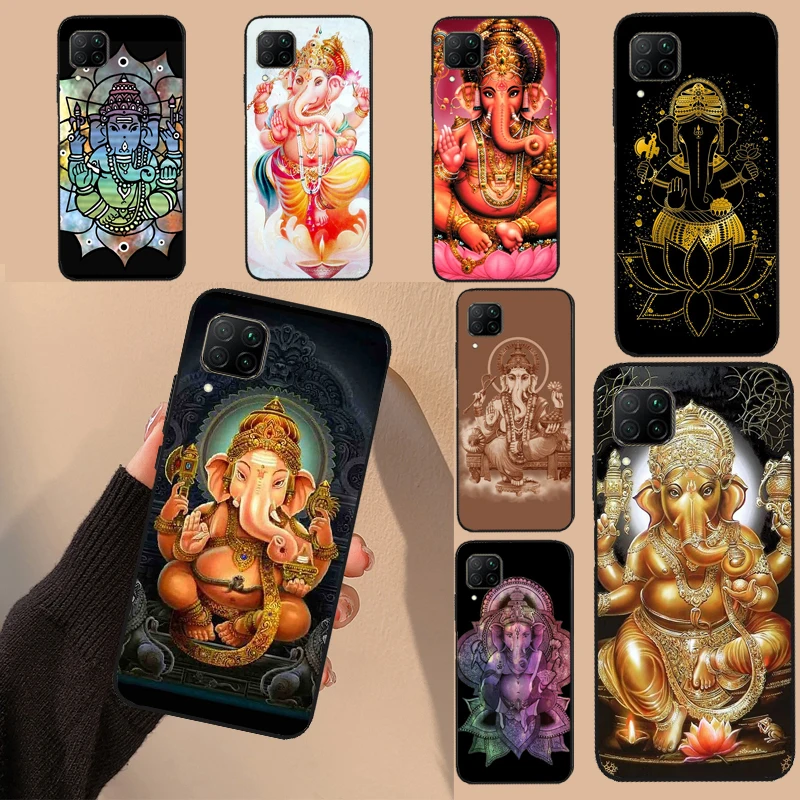 Ganesh Elephant God For Huawei P30 P40 P20 Lite P60 Pro P Smart Nova 9 10 SE 5T 7i 8i 11i Y60 Y61 Y70 Y90 Case